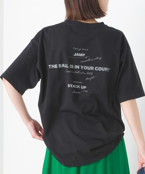 セール】ユニセックス バイオポリウォッシュプリント半袖Tシャツ