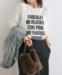 RIVE DROITE | 【コーデのポイントに】CHOCOLATロンTee(Tシャツ/カットソー)