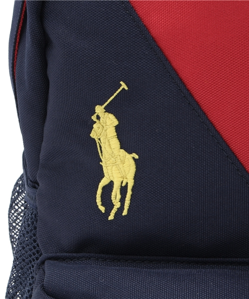 希少Ralph Lauren ディスプレイ額装品 00's Polo Ralph Lauren マルチボーダー柄 フーディーカットソー