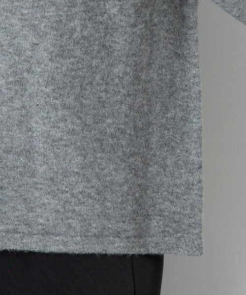 COLLAGE GALLARDAGALANTE（コラージュガリャルダガランテ）の「深Vネックニット/WEB限定（ニット/セーター・レディース・オフホワイト/グレー/ブラック/ライトグレー・FREE）」の8枚目の写真