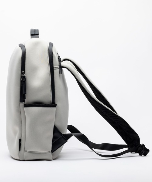 EDITA.(エディータ)の「EDITA. /エディータ. 洗える 大容量 軽量 A4 PC収納可能 13インチ ビジネス 旅行バッグ リュックサック バックパック 約15L(バックパック/リュック・レディース・ライトグレー/ブラック・FREE)」の10枚目の写真