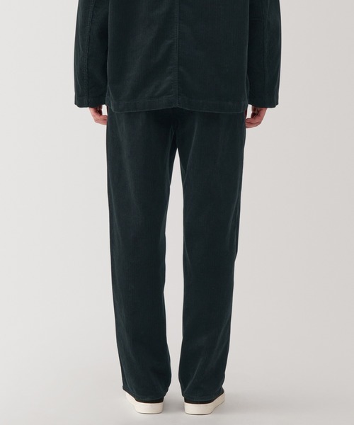 無印良品(ムジルシリョウヒン)の「紳士 木の実から作ったカポック混コーデュロイワイドパンツ(その他パンツ・メンズ・ダークブラウン/ブラウン系/ブラック・XL/L/M/S)」の6枚目の写真