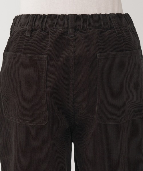 無印良品(ムジルシリョウヒン)の「紳士 木の実から作ったカポック混コーデュロイワイドパンツ(その他パンツ・メンズ・ダークブラウン/ブラウン系/ブラック・XL/L/M/S)」の17枚目の写真