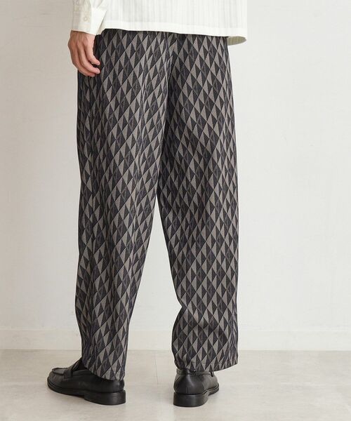 THE SHOP TK （ザ ショップ ティーケー ）の「◆【ヒルナンデス！で紹介】総柄ジャカードイージーパンツ（その他パンツ・メンズ・ネイビー系3/ブルー系その他5・03/02）」の8枚目の写真