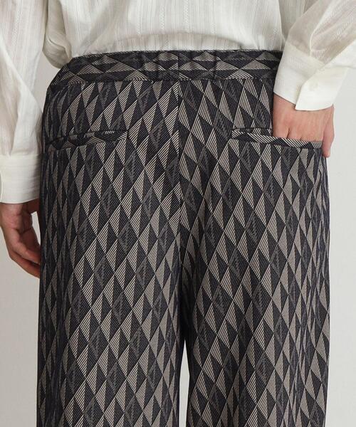 THE SHOP TK （ザ ショップ ティーケー ）の「◆【ヒルナンデス！で紹介】総柄ジャカードイージーパンツ（その他パンツ・メンズ・ネイビー系3/ブルー系その他5・03/02）」の16枚目の写真