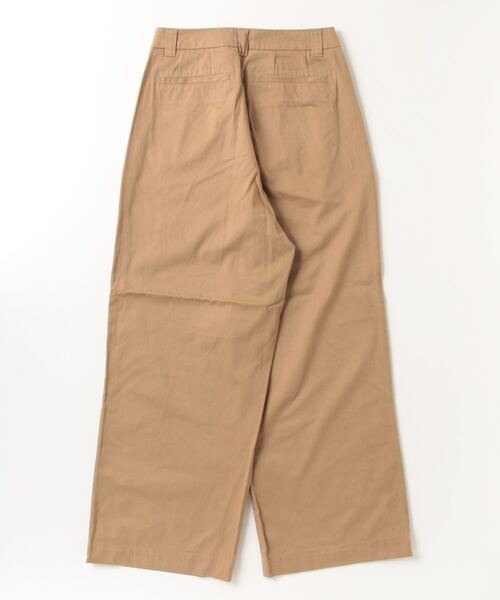 FRED PERRY(フレッドペリー)の「Wide Leg Trouser(チノパンツ・レディース・ベージュ/ブラック・8/10)」の10枚目の写真