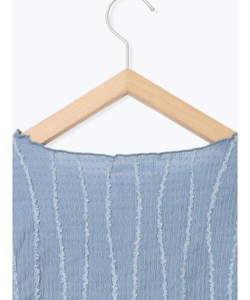 ehka sopo(エヘカソポ)の「袖リボンカットソー(Tシャツ/カットソー・レディース・ブルー/キナリ/ミント/ブラック・F)」の15枚目の写真