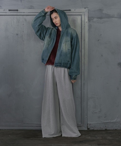 HARE（ハレ）の「【SET UP対応】DABOルーズスウェットパンツ(HARE)（スウェットパンツ・メンズ・ブラック/ブラック系その他/グレー/ブラック系その他2・SMALL/MEDIUM）」の7枚目の写真