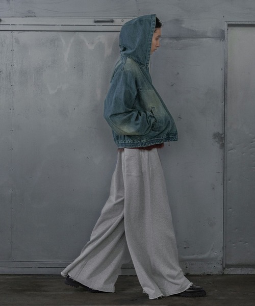 HARE（ハレ）の「【SET UP対応】DABOルーズスウェットパンツ(HARE)（スウェットパンツ・メンズ・ブラック/ブラック系その他/グレー/ブラック系その他2・SMALL/MEDIUM）」の6枚目の写真