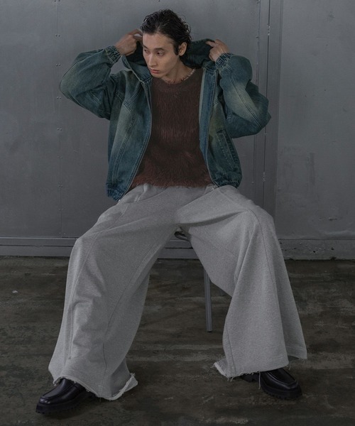 HARE（ハレ）の「【SET UP対応】DABOルーズスウェットパンツ(HARE)（スウェットパンツ・メンズ・ブラック/ブラック系その他/グレー/ブラック系その他2・SMALL/MEDIUM）」の17枚目の写真