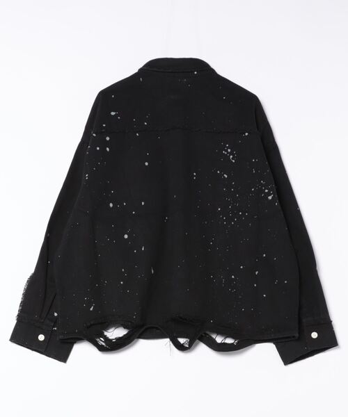 DANKE SCHON（ダンケシェーン）の「DankeSchon/ダンケシェーン/DAMEGEFLANNEL SHIRTS（シャツ/ブラウス・レディース・ブラック・L/M）」の2枚目の写真