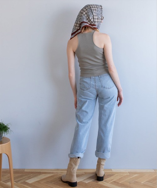 SUWDEE(スーディー)の「american sleeve tank(タンクトップ・レディース・ホワイト/ブラック/グリーン・FREE)」の9枚目の写真