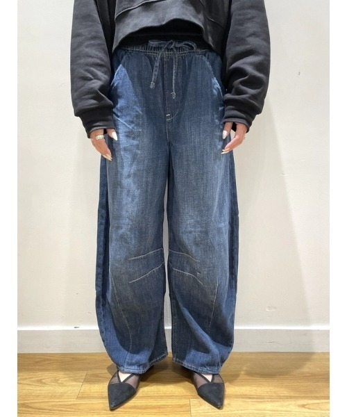 GAP(ギャップ)の「ハイライズ イージー ホースシューデニム(デニムパンツ・レディース・インディゴブルー・XS/S/M/XXS/L)」の16枚目の写真