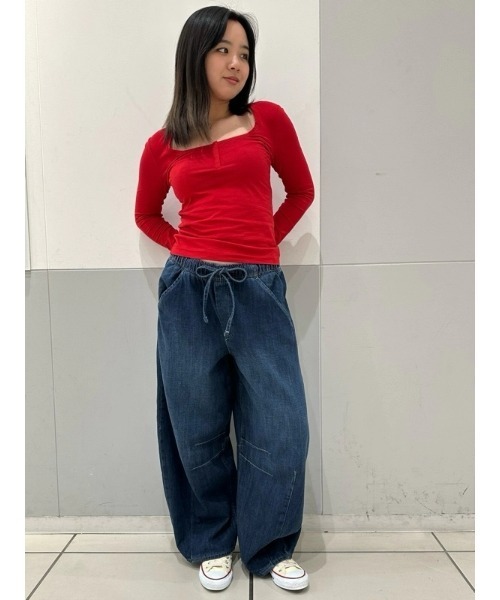 GAP ハイライズイージーホースシューデニム Gap公式オンラインストア | ハイライズ イージー ホースシューデニム