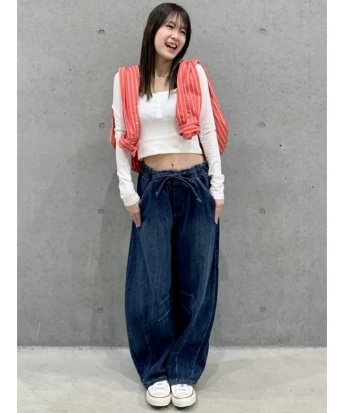 GAP ハイライズイージーホースシューデニム Gap公式オンラインストア | ハイライズ イージー ホースシューデニム