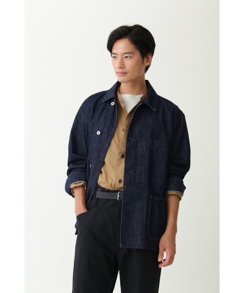 MHL, ブラック カバーオール M MHL, ブラック カバーオール M