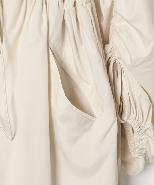 Heather(ヘザー)の「ナイロンギャザーミニワンピース 144309(ワンピース・レディース・ブラック/ピンク/アイボリー・FREE)」の21枚目の写真