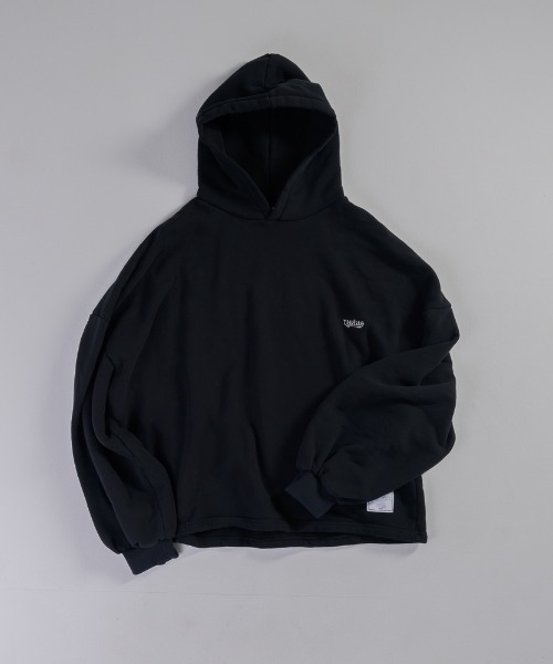 EFFECTEN(エフェクテン)の「【EFFECTEN】Stone Wash Sweat Hoodie(スウェット・メンズ・アッシュグレー/ブラック・FREE)」の6枚目の写真