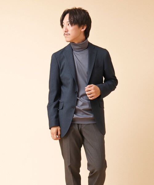 NOLLEY’S(ノーリーズ)の「《セットアップ/ビジカジ対応》TRABEST トラベスト イージーケア ジャケット 24AW(テーラードジャケット・メンズ・ネイビー/ブラウン/グレー系その他・S/XL/L/M)」の9枚目の写真