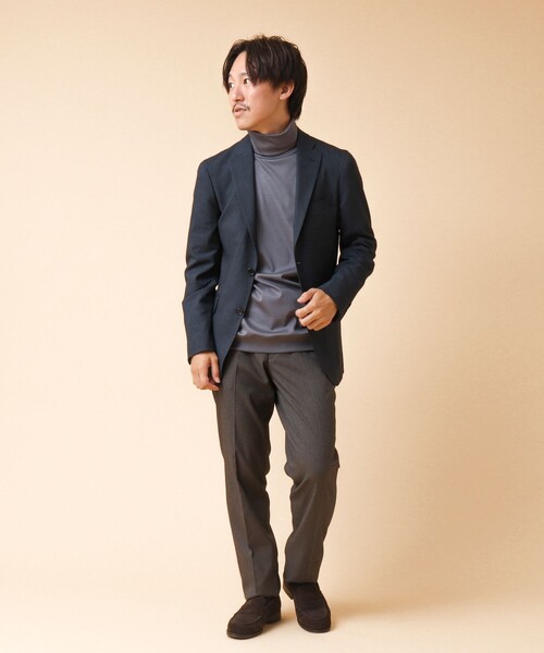 NOLLEY’S(ノーリーズ)の「《セットアップ/ビジカジ対応》TRABEST トラベスト イージーケア ジャケット 24AW(テーラードジャケット・メンズ・ネイビー/ブラウン/グレー系その他・S/XL/L/M)」の13枚目の写真