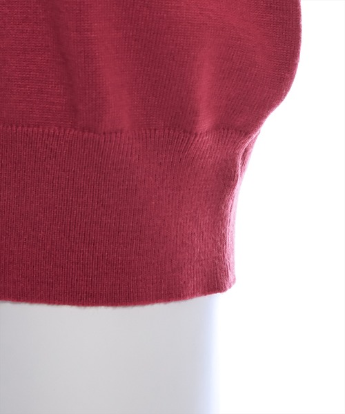 clear（クリア）の「Vネックロングニットトップス [骨格ストレート 着回し抜群 大人 カジュアル]≪再入荷≫（ニット/セーター・レディース・ブラック/アイボリー/グレー/ブルー/マスタード/ボルドー/パープル系その他・F）」の22枚目の写真