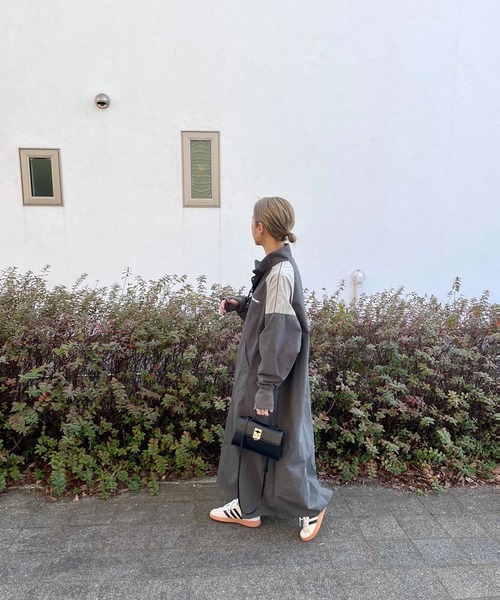 INTERPLAY（インタープレイ）の「【INTERPLAY x AYA】Anorak One-piece (UINISEX)（ワンピース・レディース・ブルー/チャコール・FREE）」の11枚目の写真