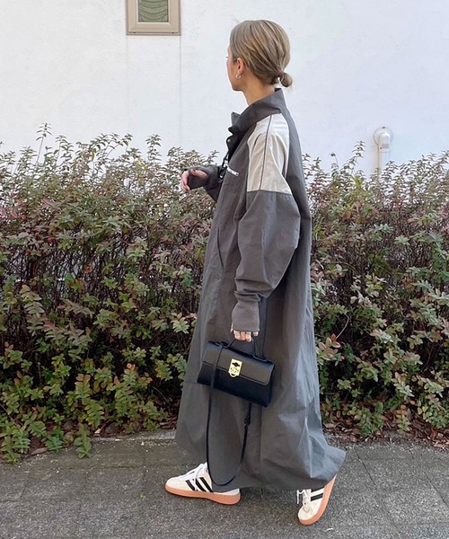 INTERPLAY（インタープレイ）の「【INTERPLAY x AYA】Anorak One-piece (UINISEX)（ワンピース・レディース・ブルー/チャコール・FREE）」の7枚目の写真