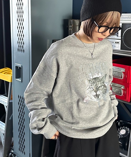 apres jour mignon(アプレジュールミニョン)の「アソートピグメントスウェット【ZOZOTOWN限定アイテム】(スウェット・レディース・ブラック系その他2/グレー系その他/ブラック系その他/ナチュラル/杢グレー/グリーン/ダークブラウン・X-LARGE/フリー)」の4枚目の写真