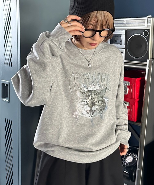 apres jour mignon(アプレジュールミニョン)の「アソートピグメントスウェット【ZOZOTOWN限定アイテム】(スウェット・レディース・ブラック系その他2/グレー系その他/ブラック系その他/ナチュラル/杢グレー/グリーン/ダークブラウン・X-LARGE/フリー)」の18枚目の写真