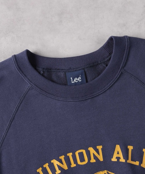 Lee(リー)の「【Lee】プリントスウェット(スウェット・メンズ・ブルー・M/L/XL/XXL)」の6枚目の写真