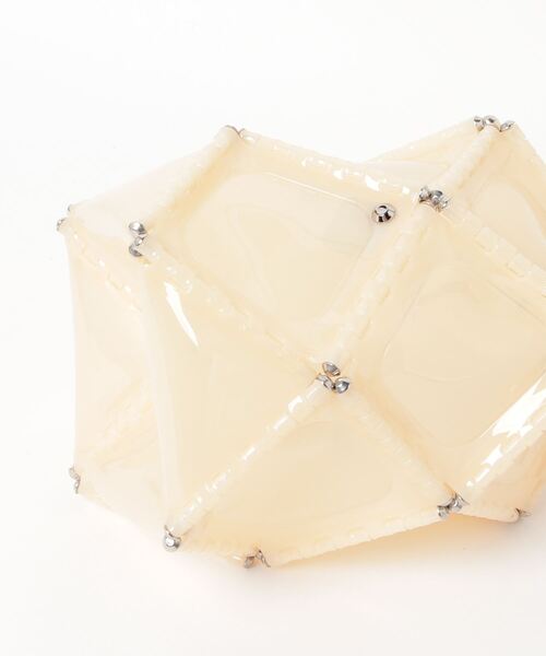 52 by HIKARUMATSUMURA（ゴジュウニバイヒカルマツムラ）の「52 BY HIKARUMATSUMURA(ゴジュウニ バイ ヒカルマツムラ) ASTERISK MEDIUM（ショルダーバッグ・レディース・クリーム・F）」の3枚目の写真