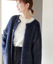 ROPE' PICNIC | ダブルフェイスフェザーニットコート(その他アウター)