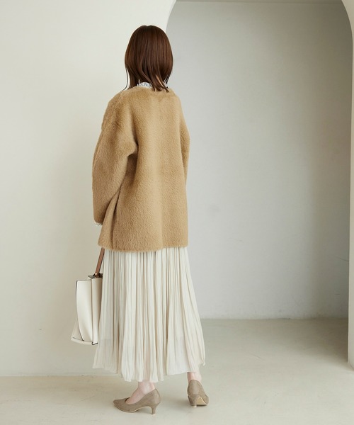 ROPE' PICNIC（ロペピクニック）の「ダブルフェイスフェザーニット