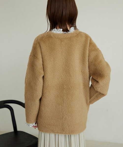 ROPE' PICNIC（ロペピクニック）の「ダブルフェイスフェザーニット