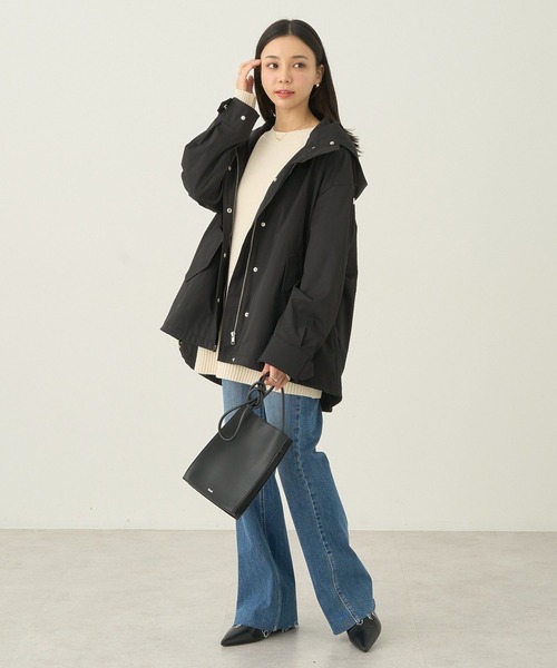 earth music&ecology（アースミュージックアンドエコロジー）の「配色ステッチニットチュニック（チュニック・レディース・ブルー/杢グレー/その他8/ブラック・FREE）」の20枚目の写真