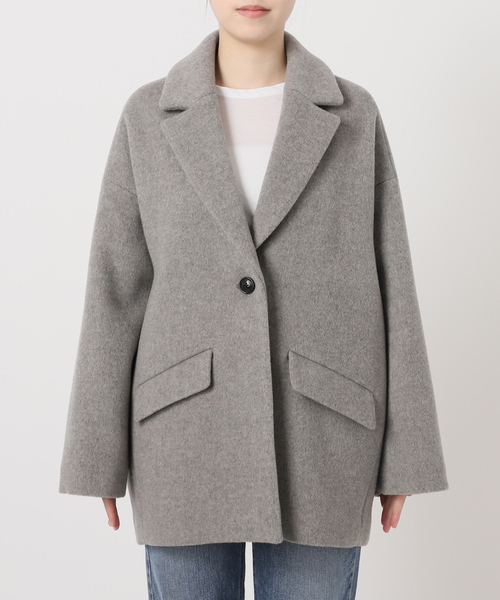 La TOTALITE（ラトータリテ）の「【TICCA/ティッカ】ジャケコート（その他アウター・レディース・ネイビー/ライトグレー・FREE）」の16枚目の写真