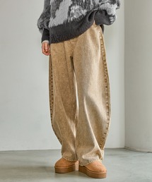 LAKOLE | オーバーダイカーブデニム / 147147(デニムパンツ)