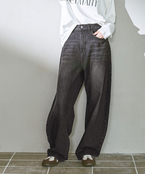 オーバーダイカーブデニム / 147147（デニムパンツ）｜LAKOLE（ラコレ