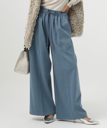 BAYFLOW | [冬もあったか]裏起毛ワイドイージーパンツ(その他パンツ)