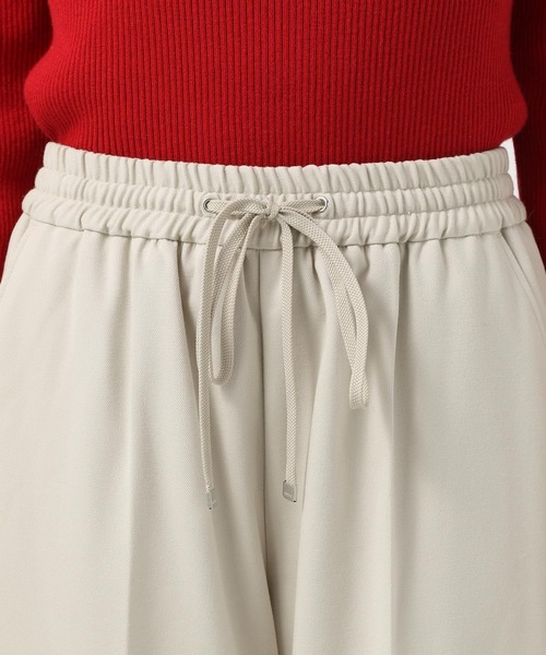 BAYFLOW（ベイフロー）の「[冬もあったか]裏起毛ワイドイージーパンツ（その他パンツ・レディース・グレー/ブルー/アイボリー/ブラック・FREE）」の16枚目の写真