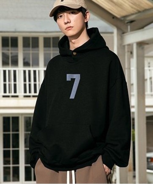 400gヘビーウエイト アメリカンレトロ ユニセックス フード付きスウェットプルオーバーパーカー（スウェット）｜COMON＋（コモンプラス）