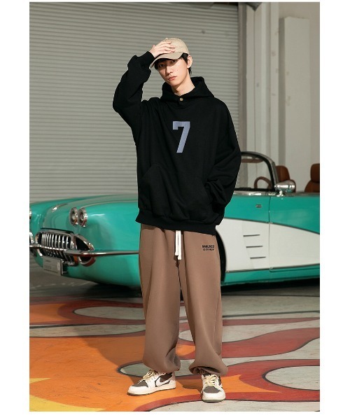 400gヘビーウエイト アメリカンレトロ ユニセックス フード付きスウェットプルオーバーパーカー（スウェット）｜COMON＋（コモンプラス）