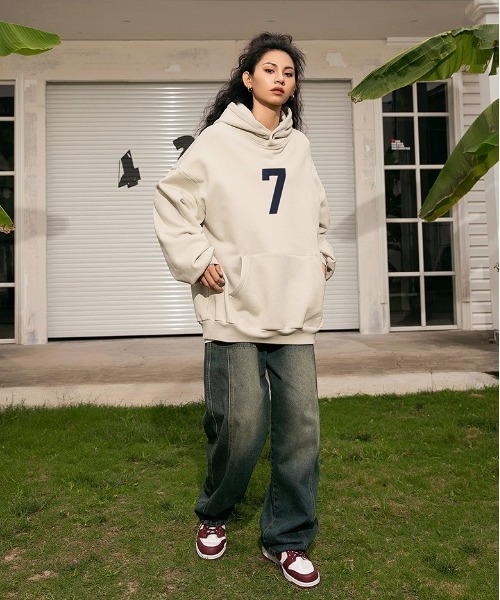 400gヘビーウエイト アメリカンレトロ ユニセックス フード付きスウェットプルオーバーパーカー（スウェット）｜COMON＋（コモンプラス）