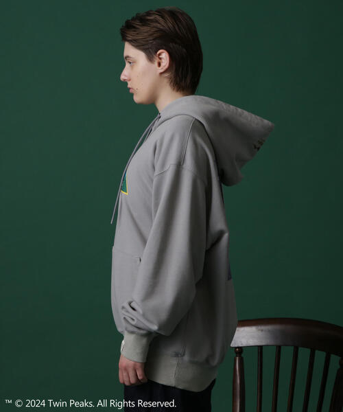 MANASTASH(マナスタッシュ)の「MANASTASH/マナスタッシュ TWIN PEAKS HOODIE ツイン・ピークス フーディー(パーカー・メンズ・ブラック/グレー/モスグリーン・L/M/XL/S)」の12枚目の写真