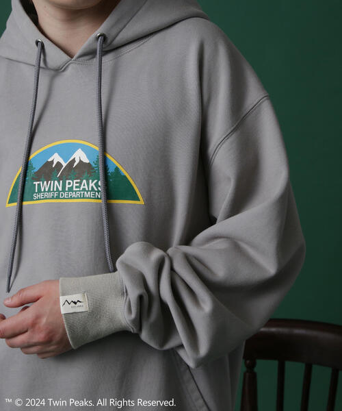 MANASTASH(マナスタッシュ)の「MANASTASH/マナスタッシュ TWIN PEAKS HOODIE ツイン・ピークス フーディー(パーカー・メンズ・ブラック/グレー/モスグリーン・L/M/XL/S)」の15枚目の写真