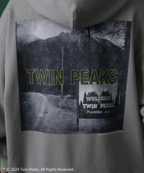 MANASTASH(マナスタッシュ)の「MANASTASH/マナスタッシュ TWIN PEAKS HOODIE ツイン・ピークス フーディー(パーカー・メンズ・ブラック/グレー/モスグリーン・L/M/XL/S)」の18枚目の写真