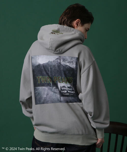 MANASTASH(マナスタッシュ)の「MANASTASH/マナスタッシュ TWIN PEAKS HOODIE ツイン・ピークス フーディー(パーカー・メンズ・ブラック/グレー/モスグリーン・L/M/XL/S)」の1枚目の写真