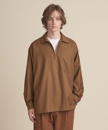 「UNITED ARROWS」 半袖シャツ 38 ダークブラウン レディース UNITED ARROWS｜ユナイテッドアローズのシャツ/ブラウス