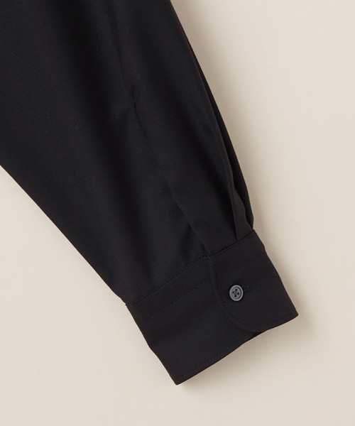 UNITED ARROWS（ユナイテッドアローズ）の「【マルチサイズ】ドレープ ハーフジップ プルオーバーシャツ ーセットアップ対応ー（シャツ/ブラウス・メンズ・オリーブ/ブラック/ブラウン/ネイビー・マルチサイズ）」の18枚目の写真