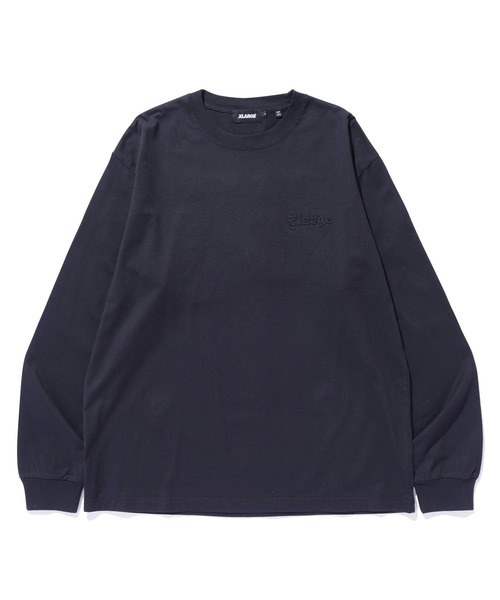 セール】EMBOSSED OLD ENGLISH L/S TEE（Tシャツ/カットソー
